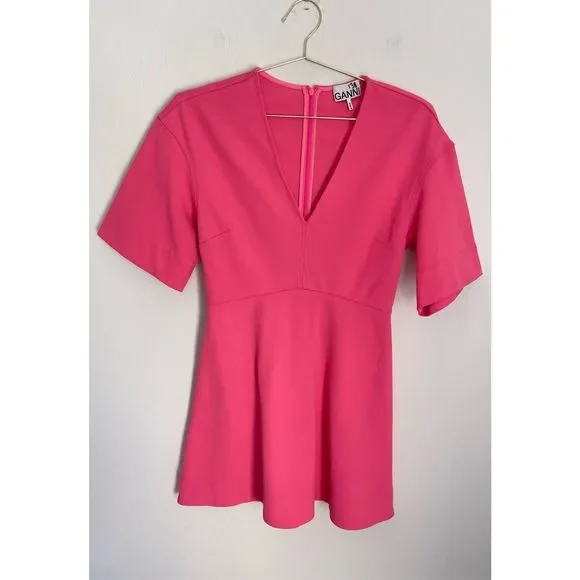 knee length dresses for ladies Light Twill Suiting Mini Dress – Club21.com main image 1